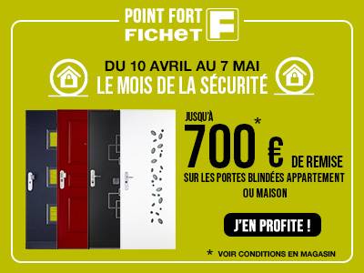 PORTE BLINDEE FICHET NARBONNE